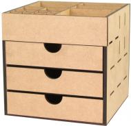Комод-органайзер 3 ящика 20,5х20,5х20 см 286408 Rosa Talent