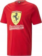 Футболка Puma FERRARI RACE BIG SHIELD TEE HERITAGE 53818602 р.XL красный