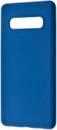 Чехол WAVE Colorful Case (TPU) Samsung Galaxy S10 cиний