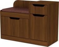УЦІНКА! Тумба для взуття Компаніт ТО-12 380х900х660 мм горіх (УЦ №4)