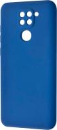 Чехол WAVE Colorful Case (TPU) синий для Xiaomi Redmi Note 9