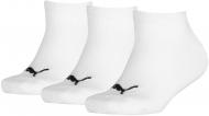Носки Puma INVISIBLE 3P 90737405 р.35-38 белый