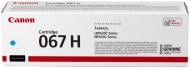 Картридж Canon 067H MF651Cw/MF655Cdw/MF657Cdw/LBP631Cw/LBP633Cdw cyan