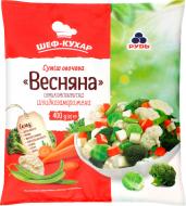 Овочі заморожені Рудь Суміш овочева 7-компонентна 400г / 20 07109000 (5903154545623)