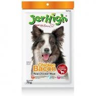 Лакомство JerHigh Chicken Bacon куриный бекон 70 г