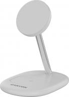 Беспроводное зарядное устройство Canyon WCS-205 15W Qi2 2in1 без адаптера White (CNS-WCS205WW/A)