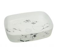 Умивальник Mixxen Montana білий-мармур 50x37x13,5см MXWE0825CU