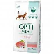 Корм для стерилізованих котів Optimeal Sterilised яловичина та сорго 1,5 кг