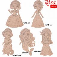 Набор заготовок Принцессы 2 5 шт. 289046 Rosa Talent