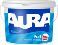 Фарба акрилатна водоемульсійна Aura® Fasad Fort мат білий 1 л