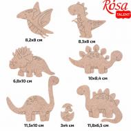 Набор заготовок Динозавры 7 шт. 289030 Rosa Talent