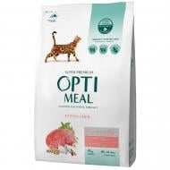 Корм для стерилизованных кошек Optimeal Sterilised говядина и сорго 4 кг
