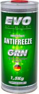 Антифриз EVO Antifreeze Grn Concentrate Green GRNGREEN1.5KGx6 1,5 кг зеленый