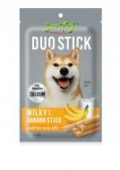 Ласощі JerHigh палички зі смаком молока та банана 50 г Ласощі JerHigh палички зі смаком молока та банана 50 г