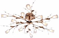 Люстра потолочная Vijin 12xG4 темно-золотой Lavanda/12