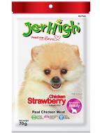 Лакомство JerHigh палочки с курицей и клубникой 70 г