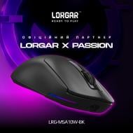Мышка беспроводная LORGAR MSA10W Wireless Gaming black (LRG-MSA10W-BK)