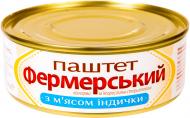 Паштет Онисс Фермерский с мясом индейки
 240 г