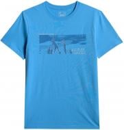 Майка 4F 4FWSS26TTSHM3035-33S р.S голубой