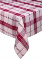 Скатерть Клетка 140x180 см красный Home Beyond