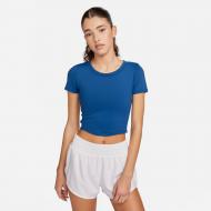 Топ Nike W NK ONE FITTED DF SS TOP FN2804-476 р.L синий