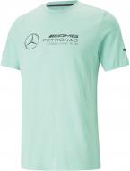 Футболка Puma MAPF1 LOGO TEE 53848208 р.S бирюзовый