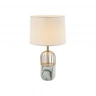 ВИТРИНА! Настольная лампа Vio Concept Solen big 1x40 Вт E27 белый/французское золото 80410-02-TB1-SW ВИТРИНА! Настольная лампа Vio Concept Solen big 1x40 Вт E27 белый/французское золото 80410-02-TB1-SW