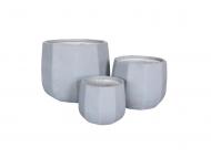 Кашпо Engard GA37-1 Бургос фигурный 19 л серый Кашпо Engard GA37-1 Бургос фигурный 19 л серый