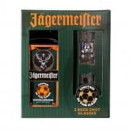 Набір подарунковий Jagermeister 35% 0.7 л (сувенірний набір) 0,7 л