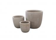 Кашпо Engard GA40-2 Толедо 35х35х34 см овальный 41,65 л бежевый