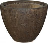 Кашпо Engard GA15-3 Вуди темный овальный 42 л коричневый