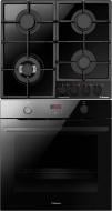 Комплект вбудовуваної техніки Hansa поверхня газова BHKS6718511 + духова шафа BOESS694097