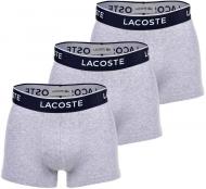 Набор трусов мужские Lacoste (3 шт) 5H1300-CCA S серый
