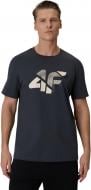 Майка 4F TSHIRT M2667 4FWSS26TTSHM2667-22S р.S серый Майка 4F TSHIRT M2667 4FWSS26TTSHM2667-22S р.S серый