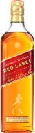 Виски Johnnie Walker Red label 4 года выдержки 1 л