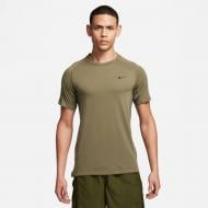 Футболка Nike M NK DF FLEX REP SS TOP FN2979-222 р.S хакі