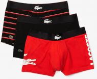 Набор трусов мужские Lacoste (3 шт) 5H1803-X3D S в ассортименте