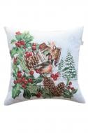 Подушка гобеленовая Птичка SQUIRREL 45x45 см Прованс
