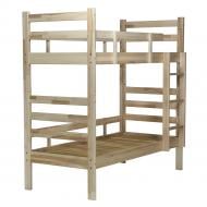 Кровать двухъярусная BOSCO Дуэт не крашеная 80x190 см клен