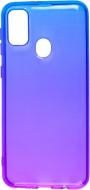 Чехол-накладка 0.5 mm Gradient Design Samsung Galaxy M21/M30s (M215/M307) сине-фиолетовый