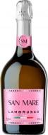 Вино игристое San Mare Lambrusco dell'Emilia Bianco белое 0,75 л