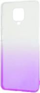 Чехол Gradient Design бело-феолетовый для Xiaomi Redmi Note 9SXiaomi Redmi Note 9 Pro