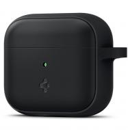 Чехол Spigen Apple AirPods 3 Silicone Fit black ASD01984