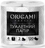 Туалетная бумага ORIGAMI белый двухслойная 4 шт. Туалетная бумага ORIGAMI белый двухслойная 4 шт.