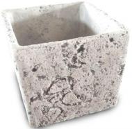 Горшок Engard «Аргеден» СС-14-1 22,5х22,5х19 см квадратный 10 л серый