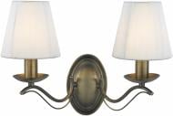 Бра Arte Lamp DOMAIN 2x40 Вт E14 античная бронза