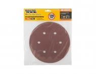 Круг шлифовальный MasterTool на липучке 120 Р 225 мм 5 шт. 08-2012-H Круг шлифовальный MasterTool на липучке 120 Р 225 мм 5 шт. 08-2012-H