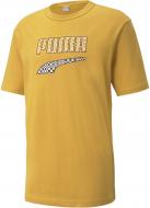 Футболка Puma Downtown Logo Tee 53248837 р.M желтый