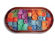 Поднос Панночка Квіткові візерунки 37х20 см