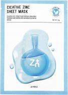 Маска тканевая для лица A'PIEU Cicative Zinc Sheet Mask 22 г 1 шт.